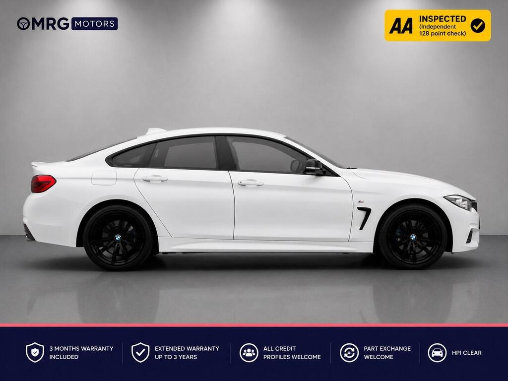BMW 4 Series Gran Coupe 430D M Sport Coupe Black #9