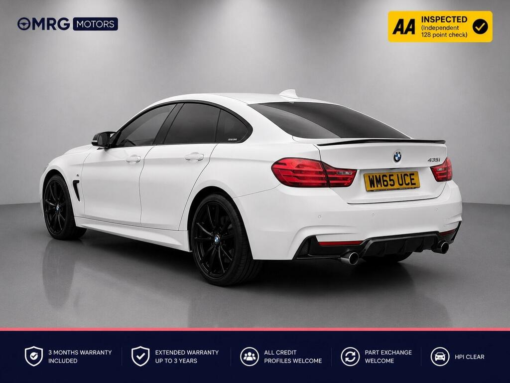 BMW 4 Series Gran Coupe 3.0 435I M Sport Euro 6 Ss White #2