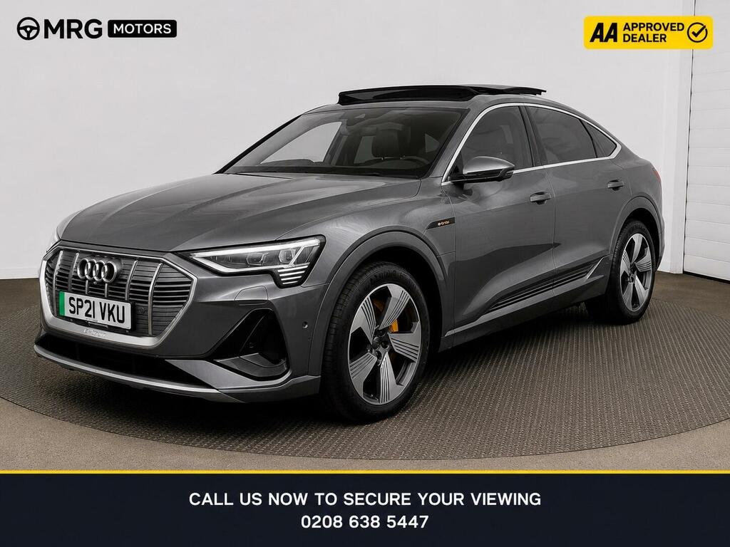 Audi E-tron 55 S Line Sportback Quattro 95Kwh Grey #4