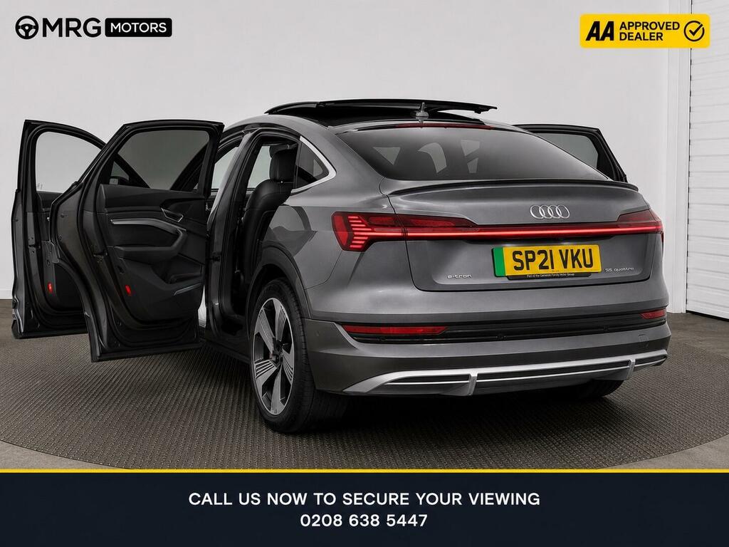 Audi E-tron 55 S Line Sportback Quattro 95Kwh Grey #6