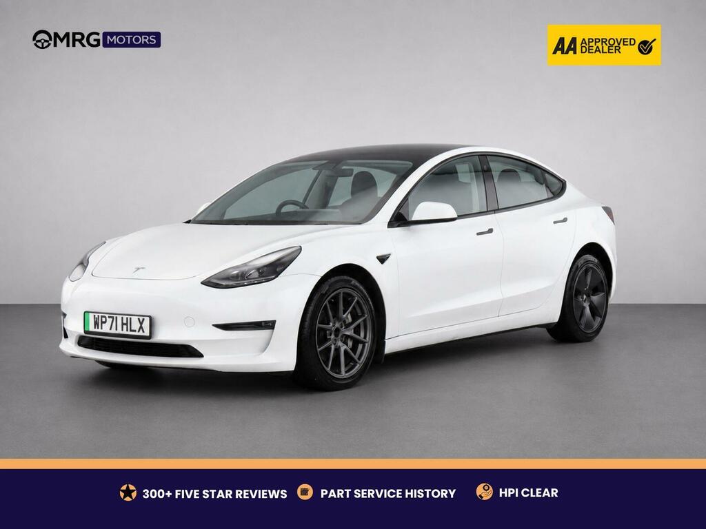 Tesla Model 3 Dual Motor Long Range 4Wde White