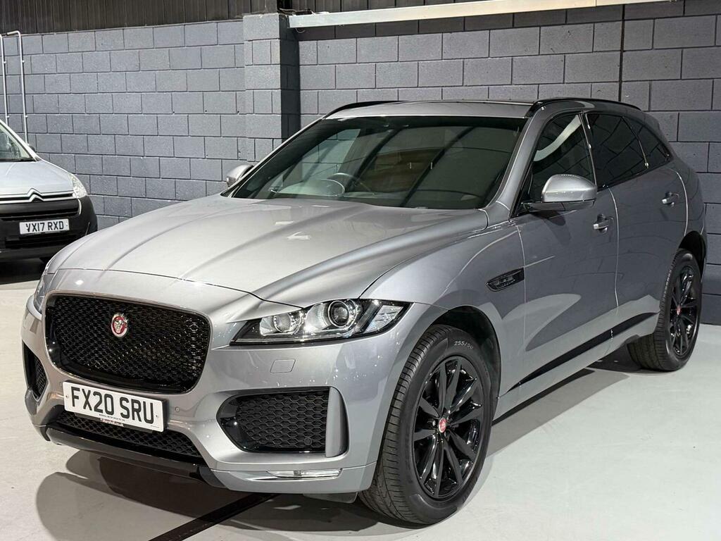 Jaguar F-Pace 2.0 D180 R-sport Awd Euro 6 Ss Black #7