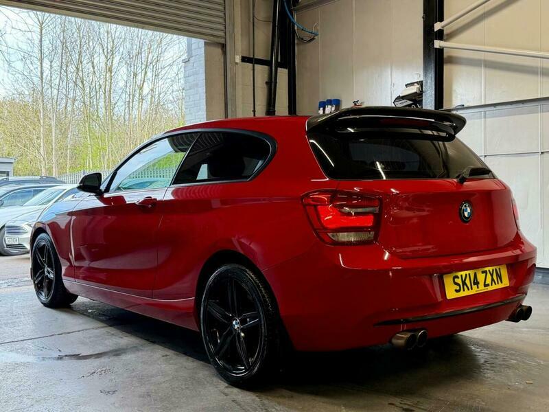 BMW 1 Series 1.6 116I Sport Euro SK14ZXN Red #4