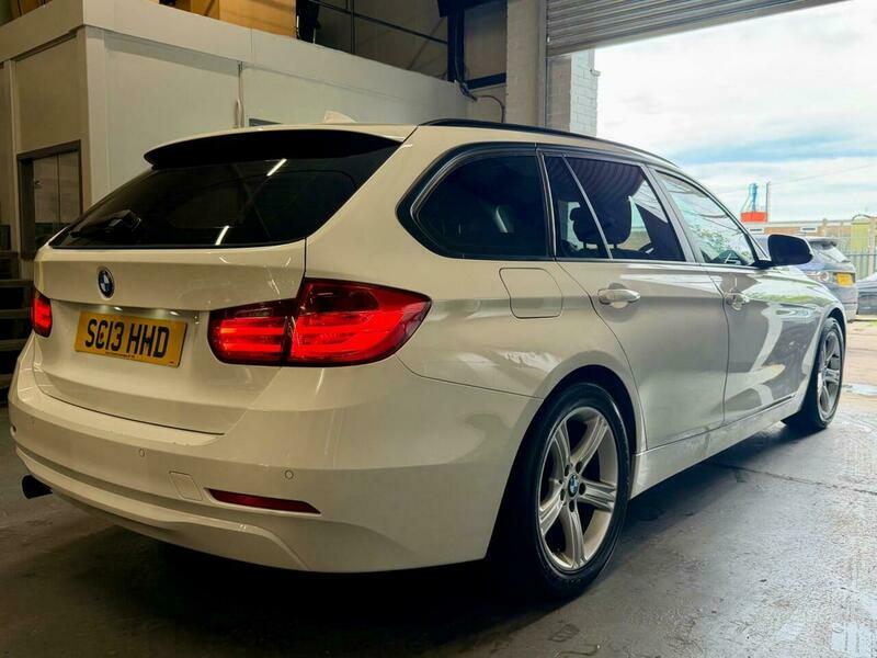 BMW 3 Series 1.6 316I Se Touring White #4