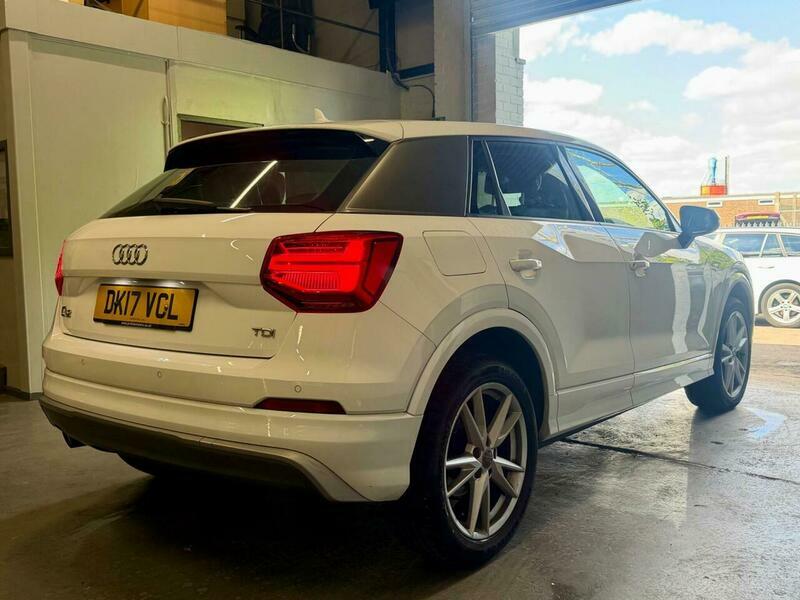 Audi Q2 1.6 Tdi S Line White #6