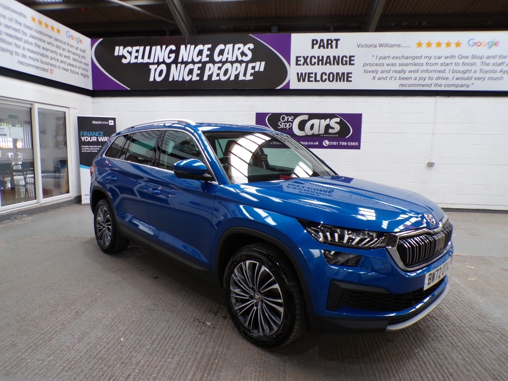 Skoda Kodiaq 1.5 Se L Executive Tsi Dsg BW72OTA Blue