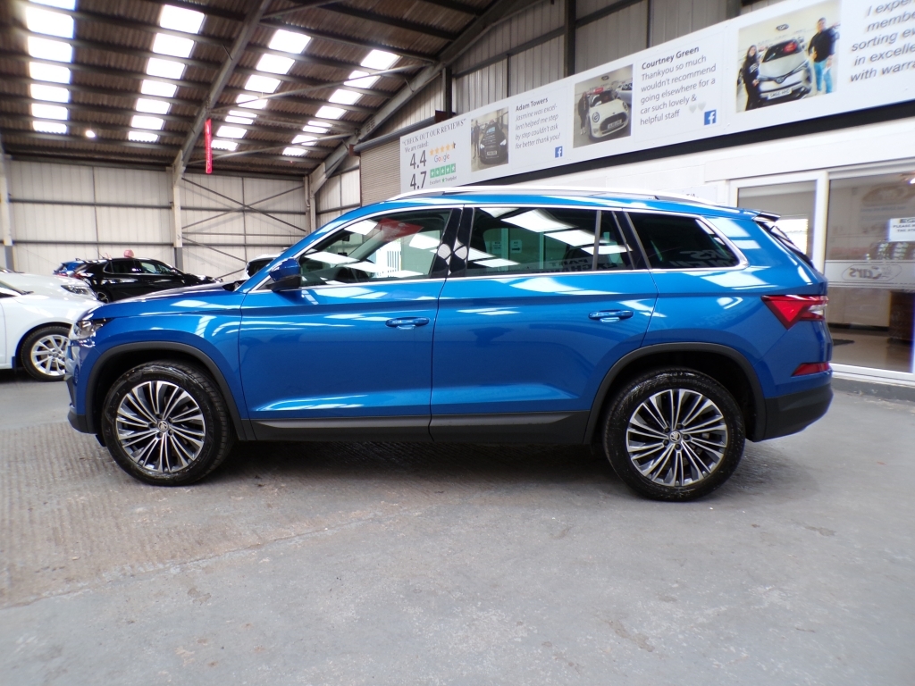 Skoda Kodiaq 1.5 Se L Executive Tsi Dsg BW72OTA Blue #4