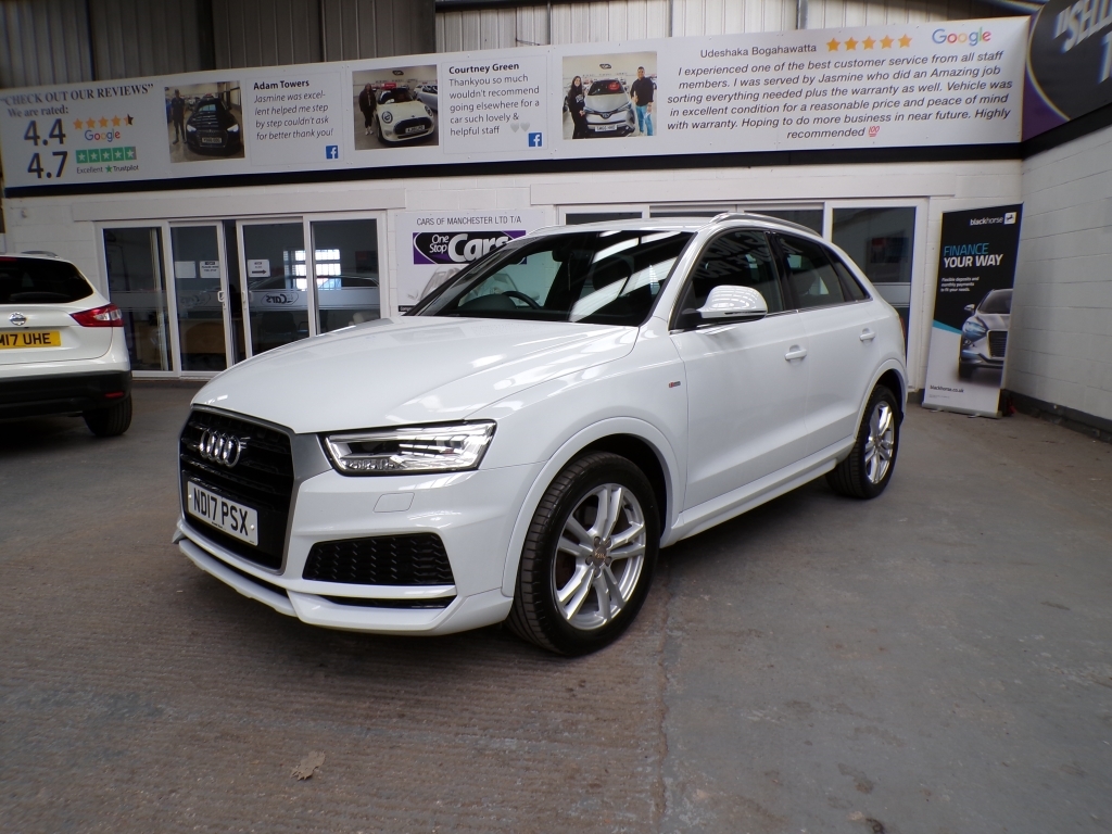 Audi Q3 2.0 Tdi Quattro S Line Edition ND17PSX White #4