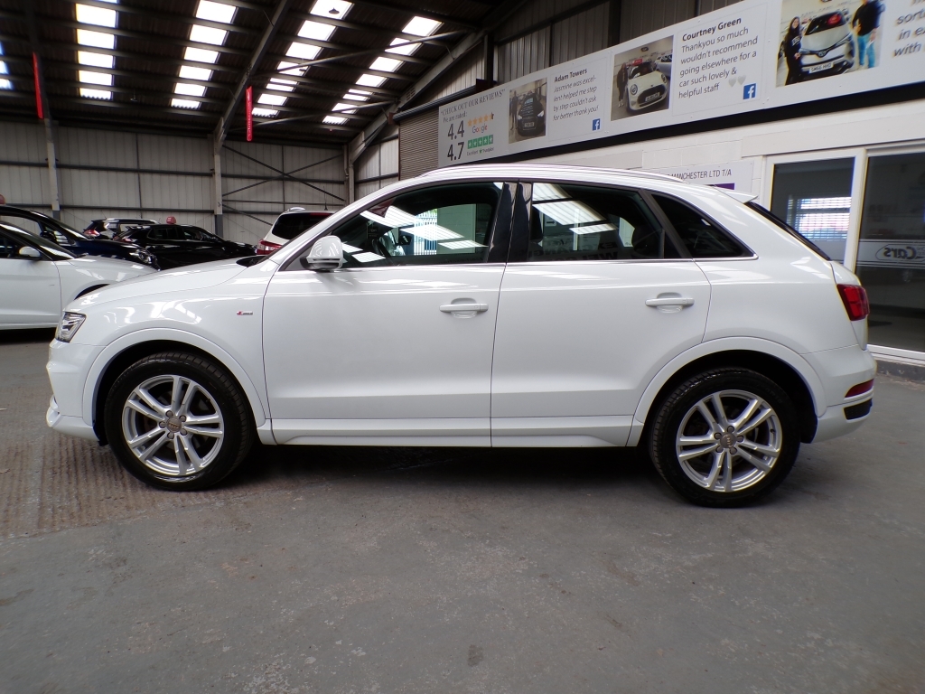 Audi Q3 2.0 Tdi Quattro S Line Edition ND17PSX White #5