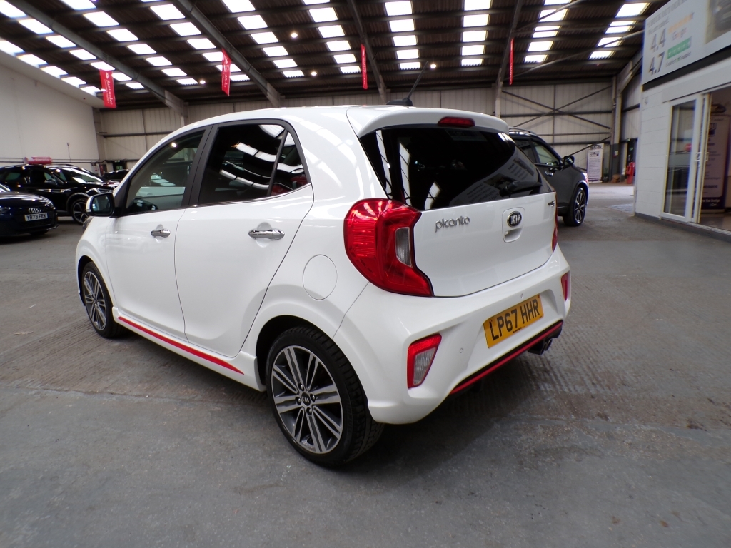 Kia Picanto 1.2 Gt-line S White #5