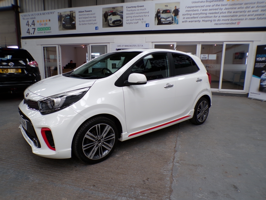 Kia Picanto 1.2 Gt-line S White #3