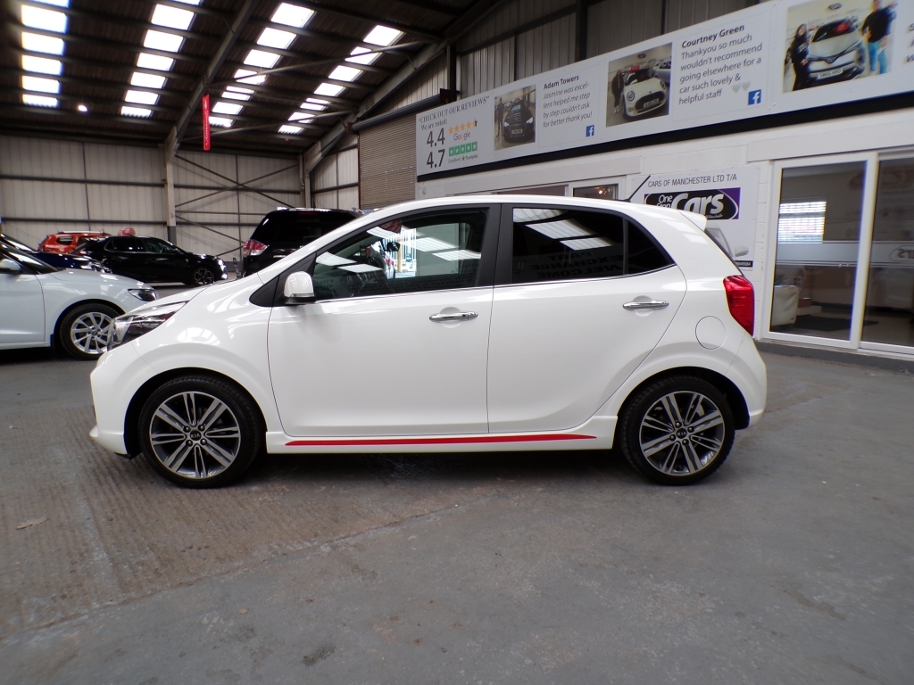 Kia Picanto 1.2 Gt-line S White #4