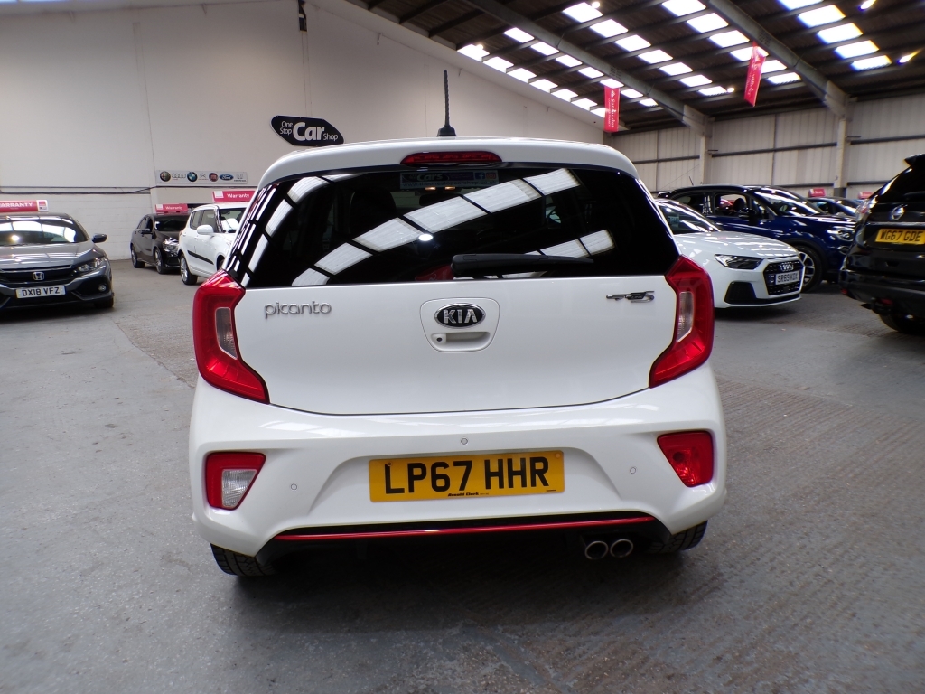 Kia Picanto 1.2 Gt-line S White #6