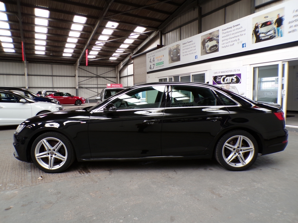 Audi A4 2.0 Tdi Ultra Sport LT66JYJ Black #2
