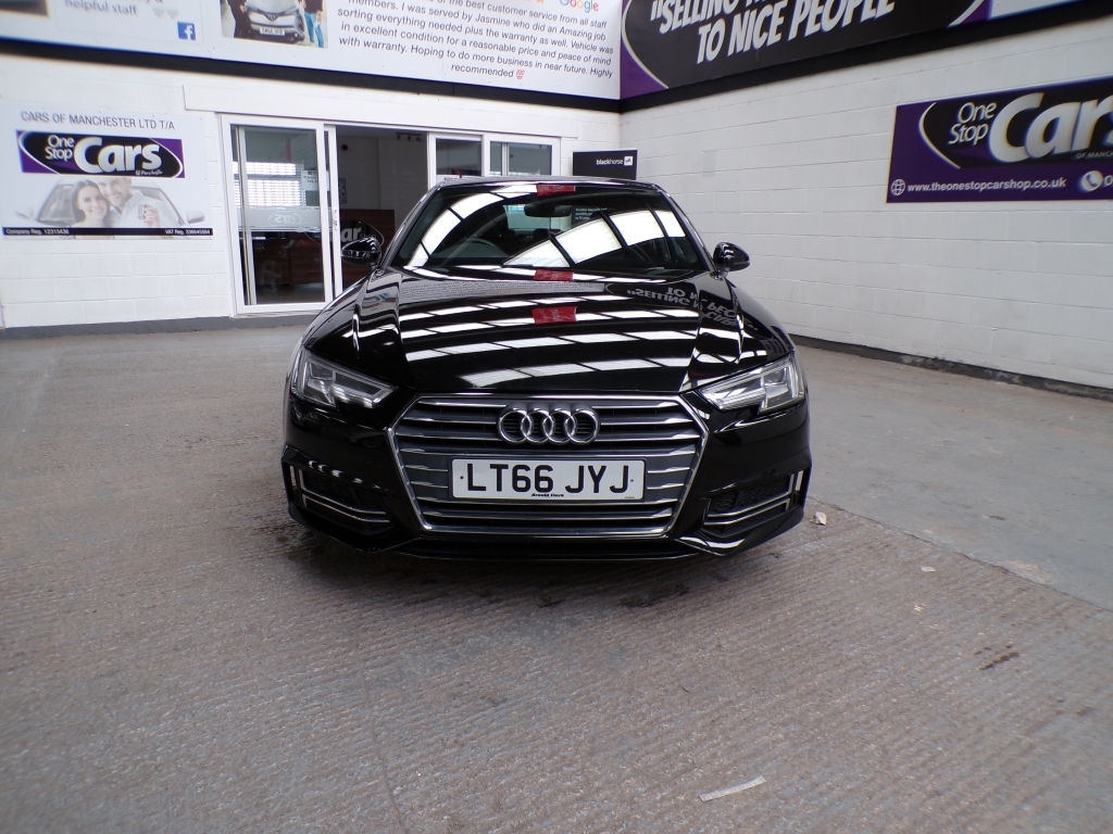 Audi A4 2.0 Tdi Ultra Sport LT66JYJ Black