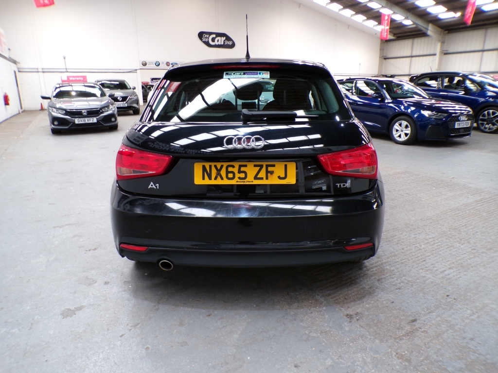 Audi A1 1.6 Sportback Tdi Sport NX65ZFJ Black #5