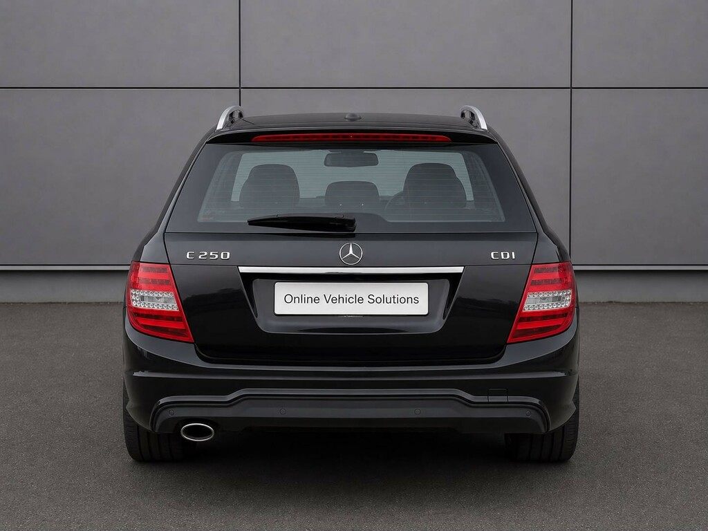 Mercedes-Benz C Class 2.1 C250 Cdi Blueefficiency Sport Black #4