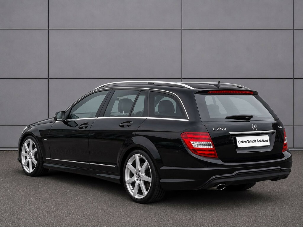 Mercedes-Benz C Class Saloon 1.8 C250 Blueefficiency Sport G-tronic Eur Black #8