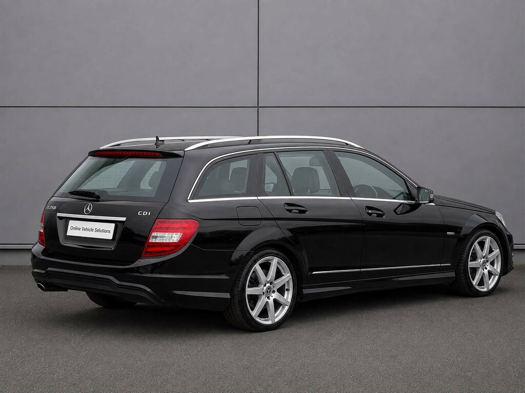 Mercedes-Benz C Class 2.1 C250 Cdi Blueefficiency Sport Black #3