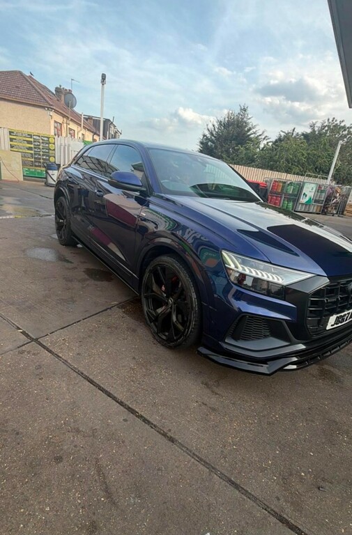 Audi Q8 3.0 Tfsi V6 55 S Line Blue #6