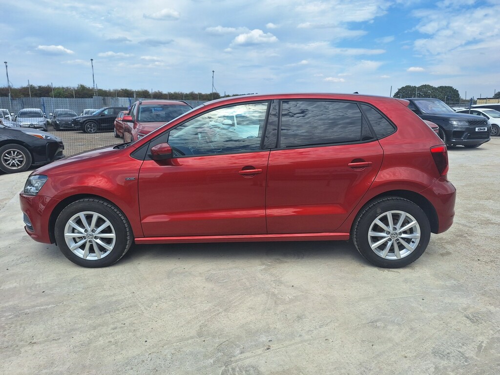 Volkswagen Polo Hatchback 201515 Red #6