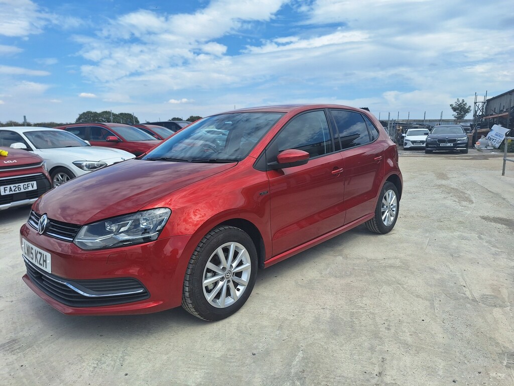 Volkswagen Polo Hatchback 201515 Red #5