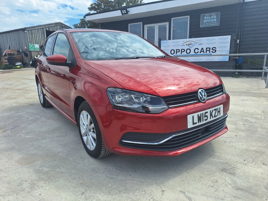 Volkswagen Polo Hatchback 201515 Red #3