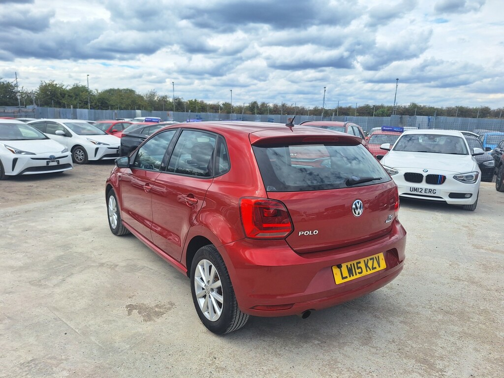 Volkswagen Polo Tsi Red #5