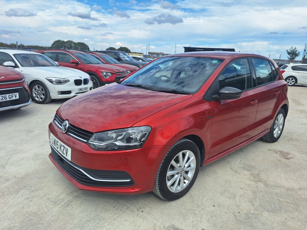 Volkswagen Polo Tsi Red #3