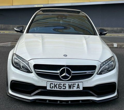 Mercedes-Benz C Class 4.0 C63 V8 White #5