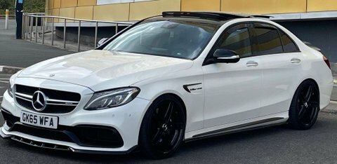 Mercedes-Benz C Class 4.0 C63 V8 White #6