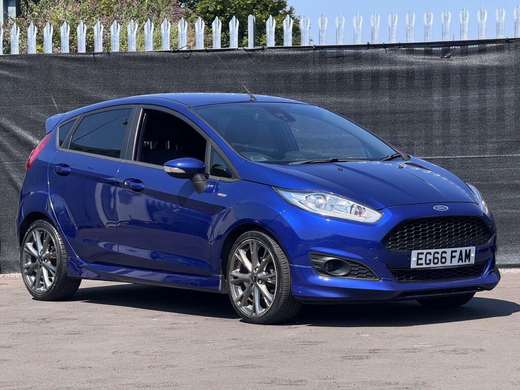 Ford Fiesta 1.0T Ecoboost St-line Euro 6 Ss Blue
