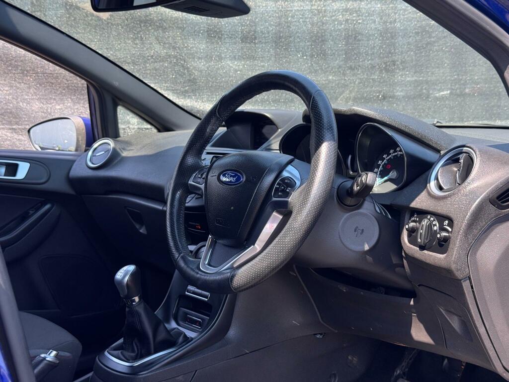 Ford Fiesta 1.0T Ecoboost St-line Euro 6 Ss EG66FAM Blue #3