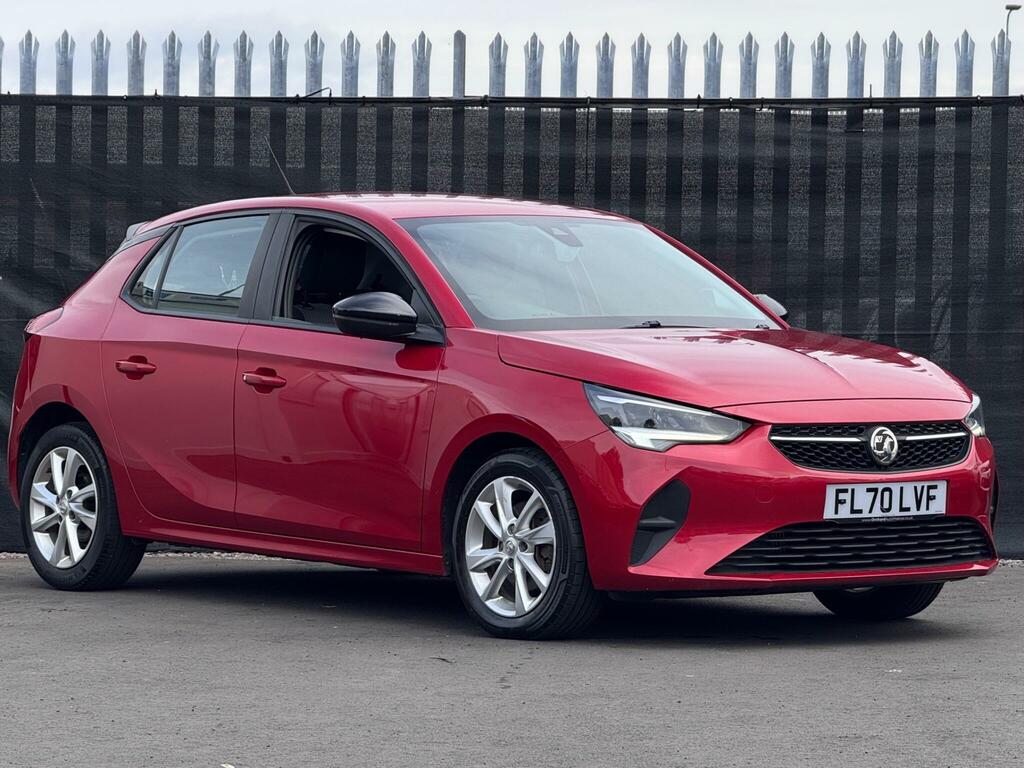 Vauxhall Corsa 1.2 Turbo Se Premium Euro 6 Ss Red