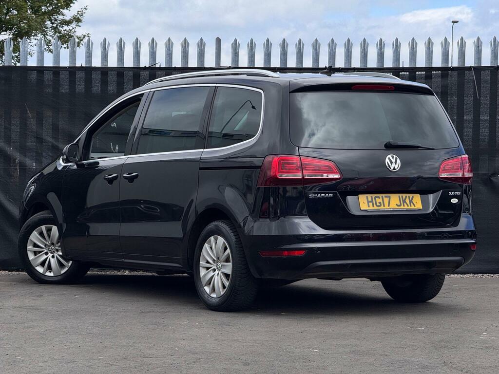 Volkswagen Sharan 2.0 Tdi Bluemotion Tech Se Nav Dsg Euro 6 Ss Black #2