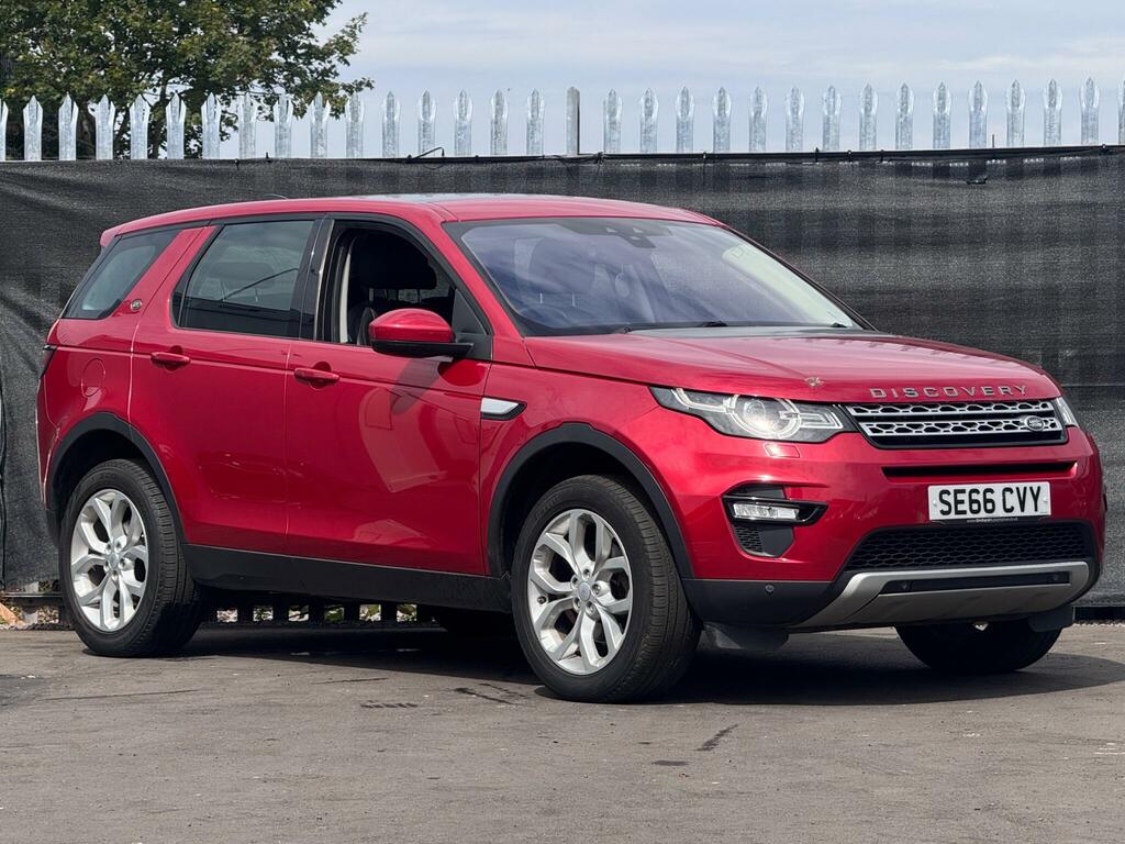 Land Rover Discovery Sport 2.0 Td4 Hse 4Wd Euro 6 Ss Red