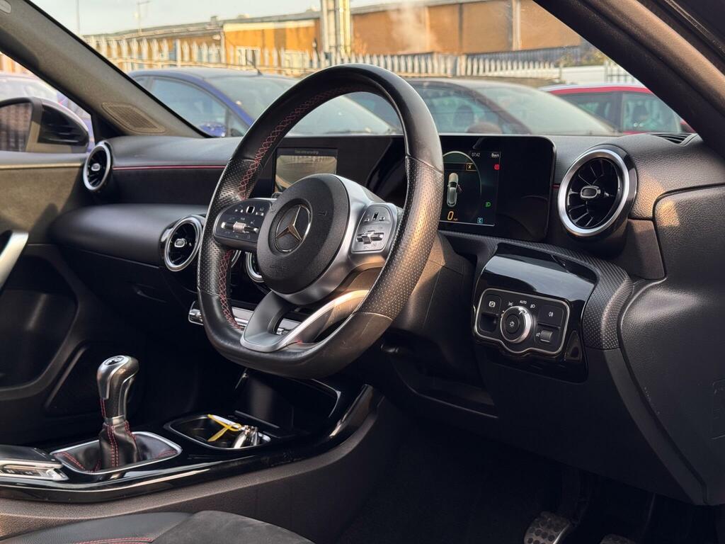 Mercedes-Benz A Class 1.3 A200 Amg Line Euro 6 Ss FA69BNF Black #3