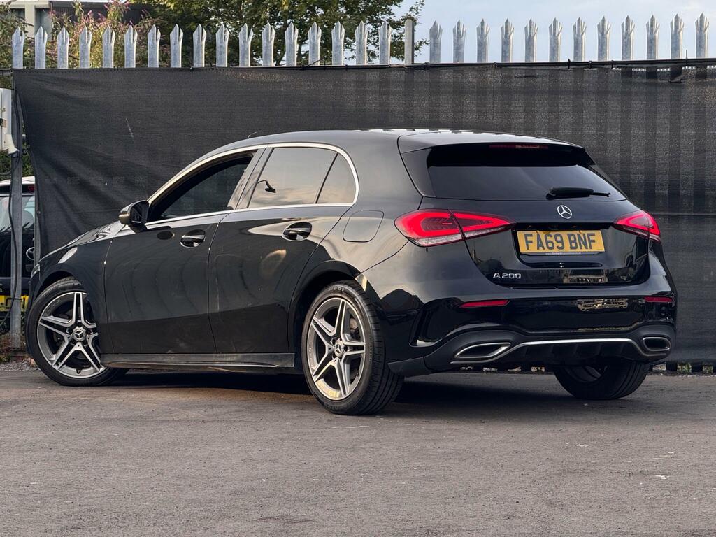 Mercedes-Benz A Class 1.3 A200 Amg Line Euro 6 Ss FA69BNF Black #4