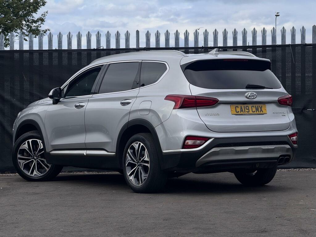Hyundai Santa Fe 2.2 Crdi Premium Se 4Wd Euro 6 Ss 7 Se Silver #2