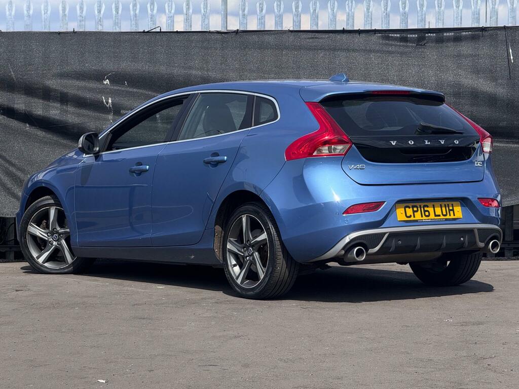 Volvo V40 R-design Blue #2