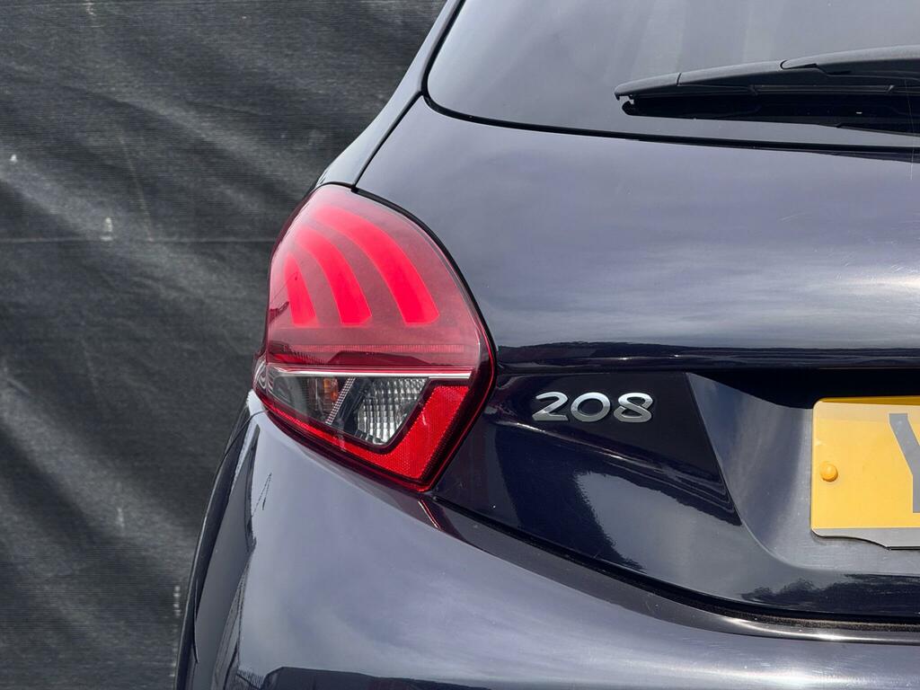 Peugeot 208 1.2 Puretech Gt Line Euro 6 Ss Red #16