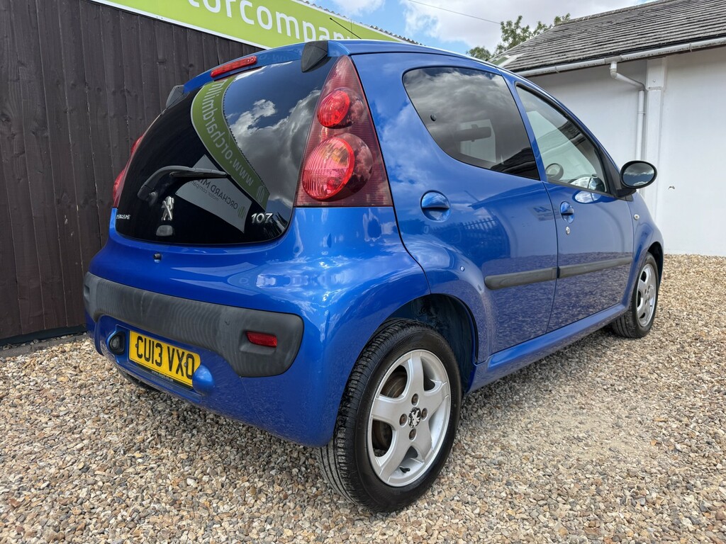 Peugeot 107 Hatchback 1.0 12V Allure 2013 Blue #6