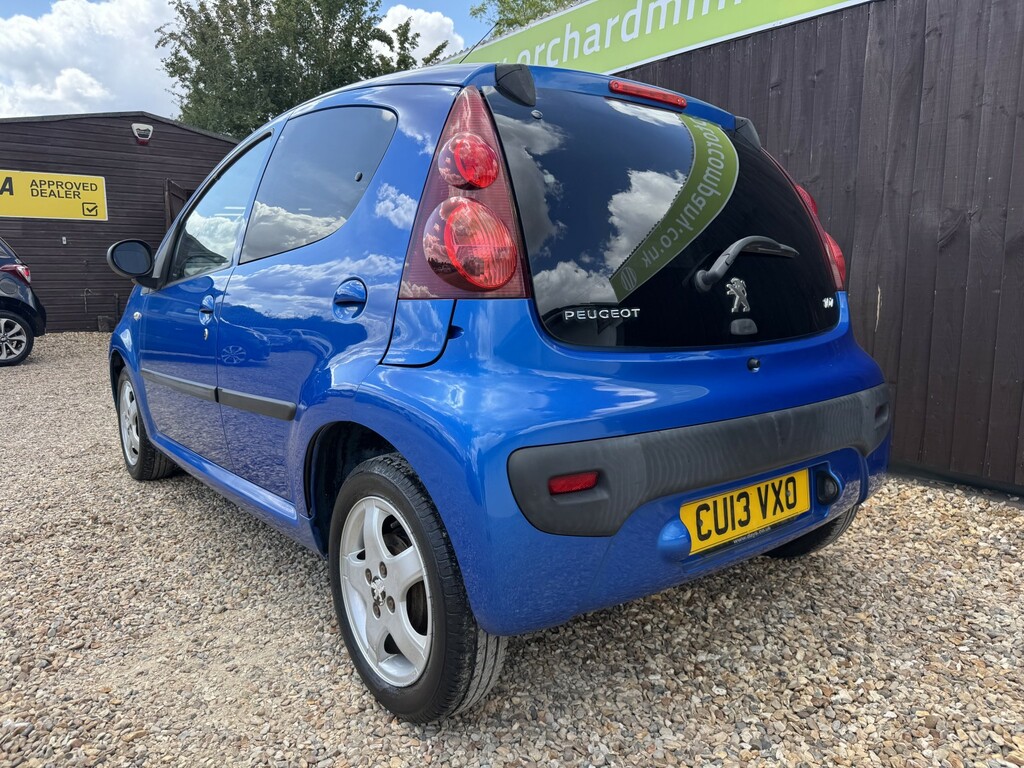 Peugeot 107 Hatchback 1.0 12V Allure 2013 Blue #4