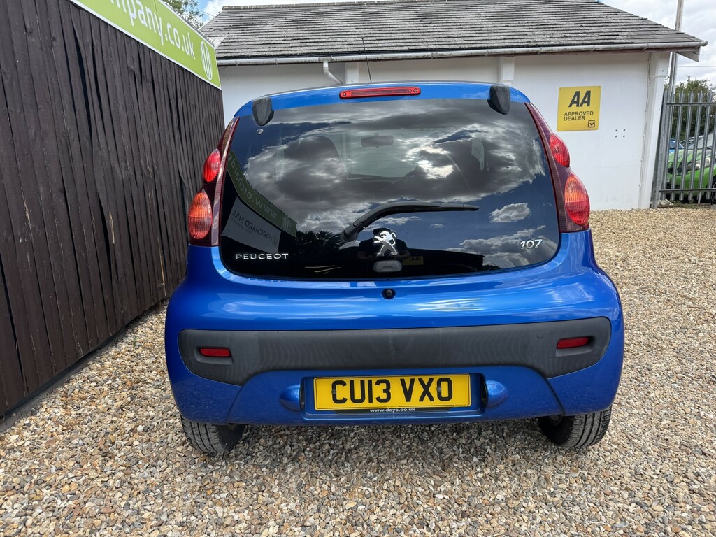 Peugeot 107 Hatchback 1.0 12V Allure 2013 Blue #5
