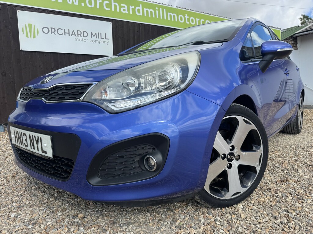 Kia RIO Hatchback 1.4 3 2013 Blue