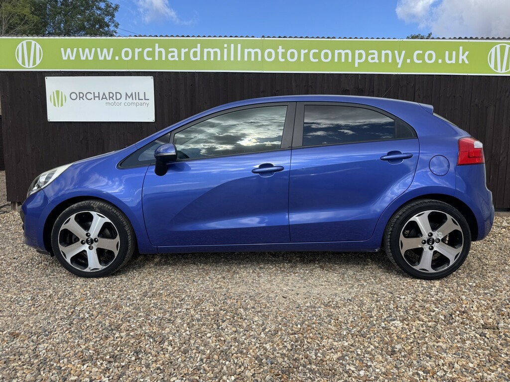 Kia RIO Hatchback 1.4 3 2013 Blue #3