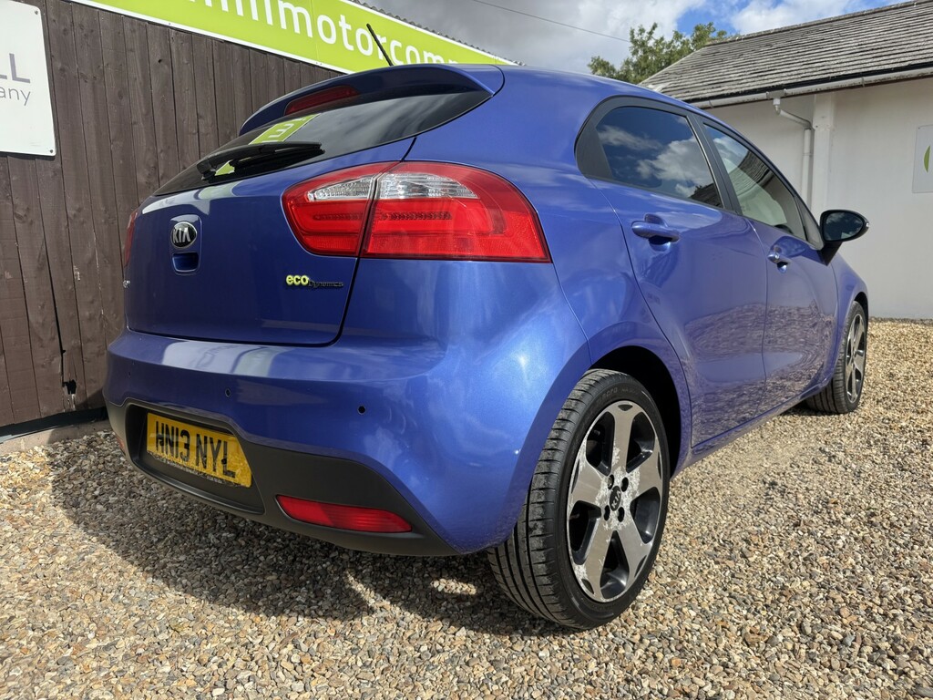 Kia RIO Hatchback 1.4 3 2013 Blue #6