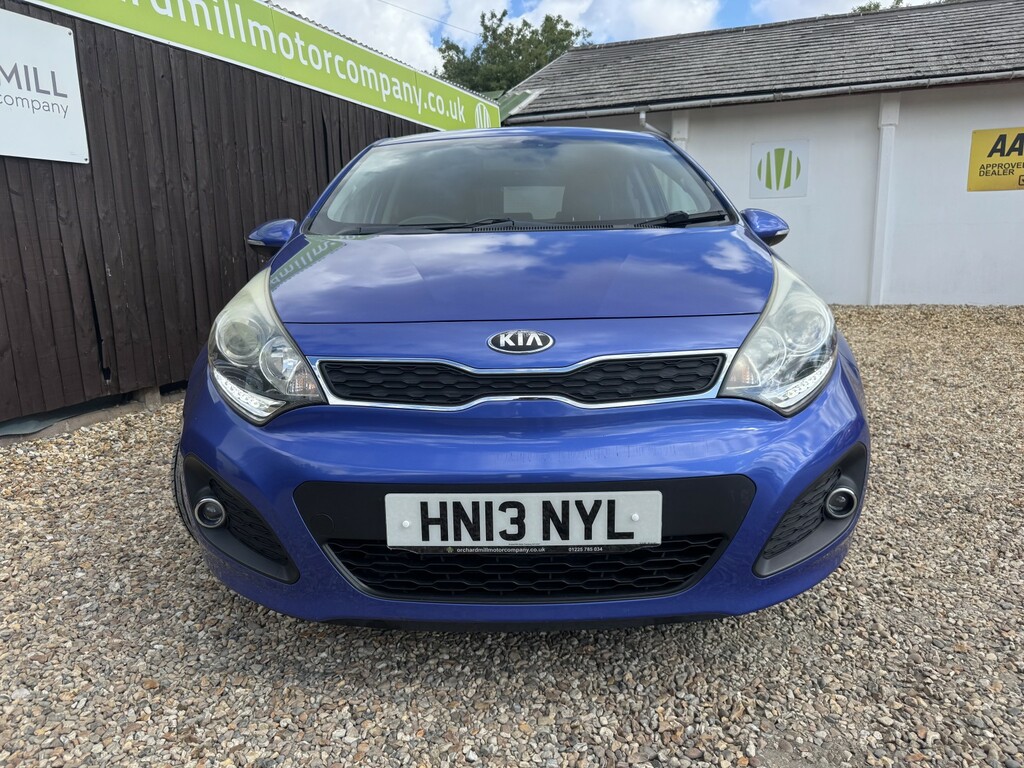 Kia RIO Hatchback 1.4 3 2013 Blue #2