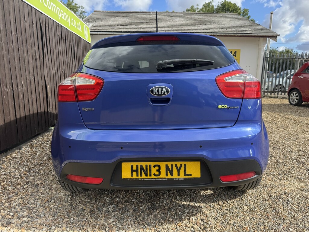 Kia RIO Hatchback 1.4 3 2013 Blue #5
