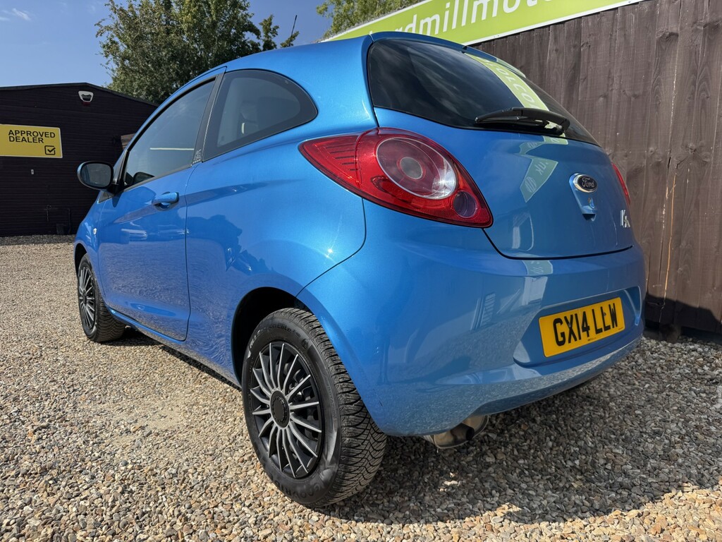 Ford KA Hatchback 1.2 Edge 2014 Blue #4